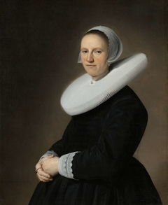 Portrait of Adriana Croes by Johannes Cornelisz Verspronck