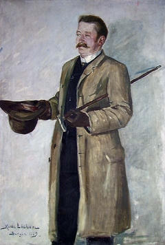 Portrait of Agent Christensen by Kalle Løchen