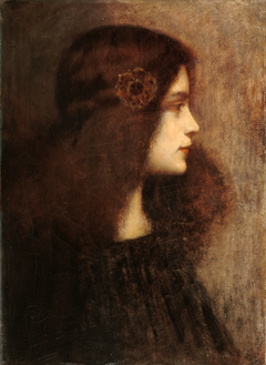 Portrait of Aurore Lauth Sand by Charles Frédéric Lauth