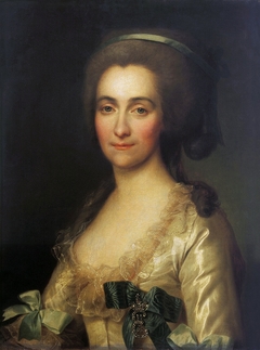 Portrait of E.A. Vorontsova by Dmitry Levitzky