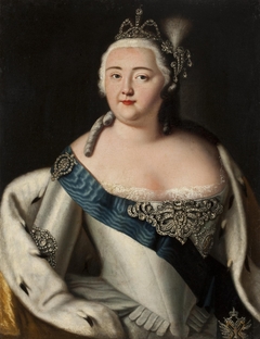 Portrait of Elizaveta Petrovna by Anonymous Artist