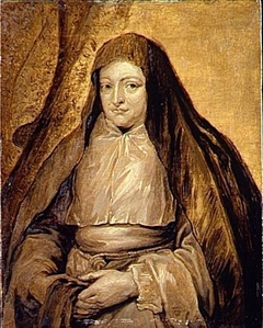 Portrait of Isabella Clara Eugenia as a nun by Anthony van Dyck