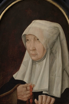 Portrait of Jacomina Claesdr van Ruyven, Wife of Arent Franckensz van der Mee by Unknown Artist