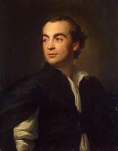 Portrait of Johann Joachim Winckelmann (?) by Anton Raphaël Mengs