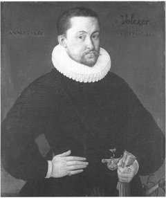 Portrait of Johann Philipp Völker by Anonymous