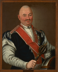 Portrait of Józef Gabriel Stempkowski (d. 1793), Voivode of Kyiv by anonymous painter