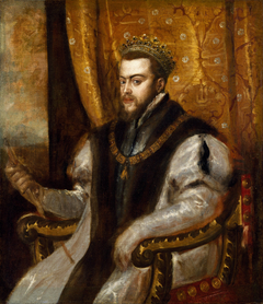 Portrait of King Philip II of Spain by Tizianello