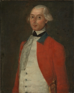 Portrait of Lieutenant-Colonel J. P. Vosgraff by Heinrich Christian Friedrich Hosenfelder