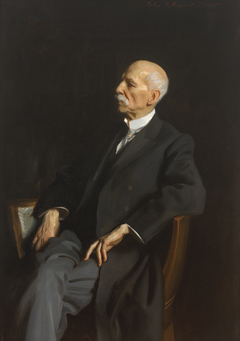 Portrait of Manuel García by John Singer Sargent