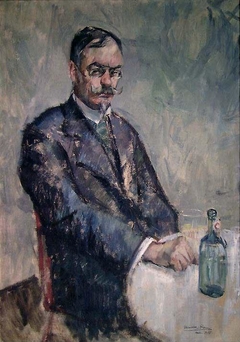 Portrait of Sigurd Bødtker by Henrik Rom