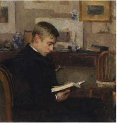 Portrait of Stephen Gwynn (1864-1950), Author by Walter Osborne