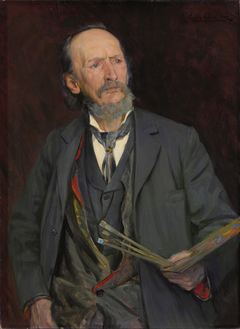 Portrait of the Painter Amaldus Nielsen by Fredrik Kolstø