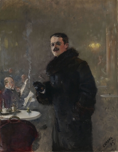 Portrait of the Painter Gerhard Munthe by Christian Krohg