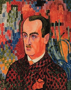 Portrait of Wilhelm Uhde by Robert Delaunay