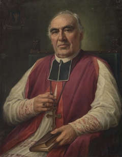 Portret Monseigneur Manneus by Paul Windhausen