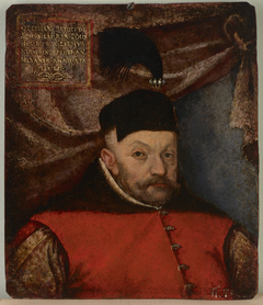 Portret Stefana Batorego (1533-1586), króla Polski by Martin Kober