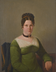 Portret van Anna Cornelia Gerarda 't Hooft (1784-1852), echtgenote van Francois Stoop by George Adam Schmidt