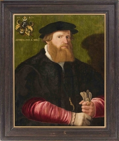 Portret van Goffe van Roorda by Friese school