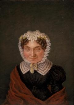 Portret van Petronella Moens (1762-1843) by Margaretha Cornelia Boellaard