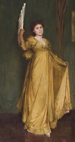 Practising the Minuet (Miss Hilda Spong) by Tom Roberts