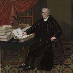 Reverend Ammi Ruhamah Robbins (1740-1813), B.A.1760, M.A.1763 by Reuben Moulthrop