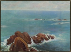 Rocks in Belle-Ille by Władysław Ślewiński