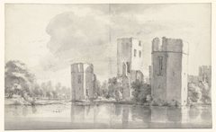 Ruins of Honingen Castle near Rotterdam by Roelant Roghman