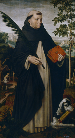 Saint Dominic of Guzmán by Ambrosius Benson