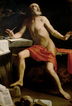 Saint Jérôme by Guido Cagnacci