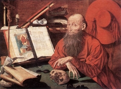 Saint Jerome by Marinus van Reymerswaele