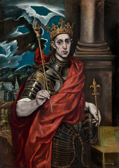 Saint Louis, King of France by El Greco