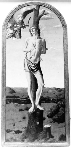 Saint Sebastian by Francesco Botticini