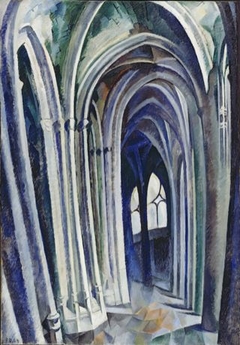 Saint Séverin No. 1 by Robert Delaunay