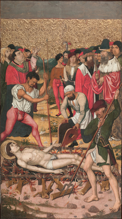 Saint Vincent on the Gridiron by Master of Castelsardo