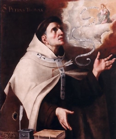 San Pedro Tomás by Fray Juan del Santísimo Sacramento