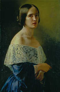 Self-portrait by Elisabeth Jerichau-Baumann