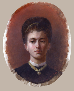 Self-portrait by Elizabeth Thompson