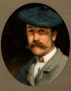 Self Portrait - Joseph Farquharson - ABDAG002353 by Joseph Farquharson