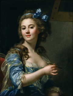 Self-portrait by Marie-Gabrielle Capet