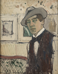 Self portrait by Raymond McIntyre