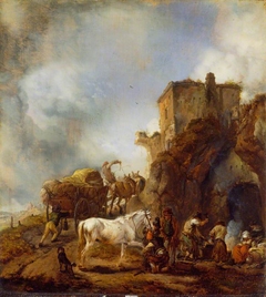 Shoeing a Horse by Philips Wouwerman