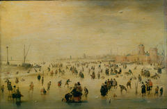 Skating Scene by Hendrick Avercamp