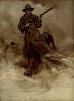 Spanish-American War Soldiers in Action by Gilbert Gaul