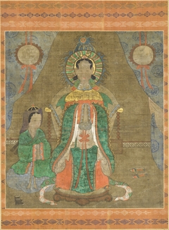 Spirit of a Noble Woman (Probably Princess Pari) and Attendant by Unknown Artist