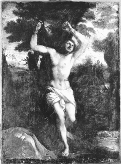 St Sebastian by Anonymous