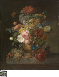 Still Life of Flowers by Pieter Faes