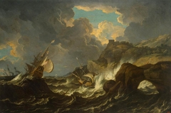 Storm in the Sea by Pieter Mulier