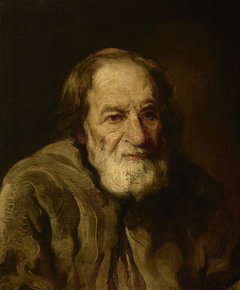 Study of an Old Peasant by Piotr Michałowski