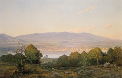 Sundown at Centre Harbor, New Hampshire by William Trost Richards