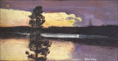 Sunset by Akseli Gallen-Kallela